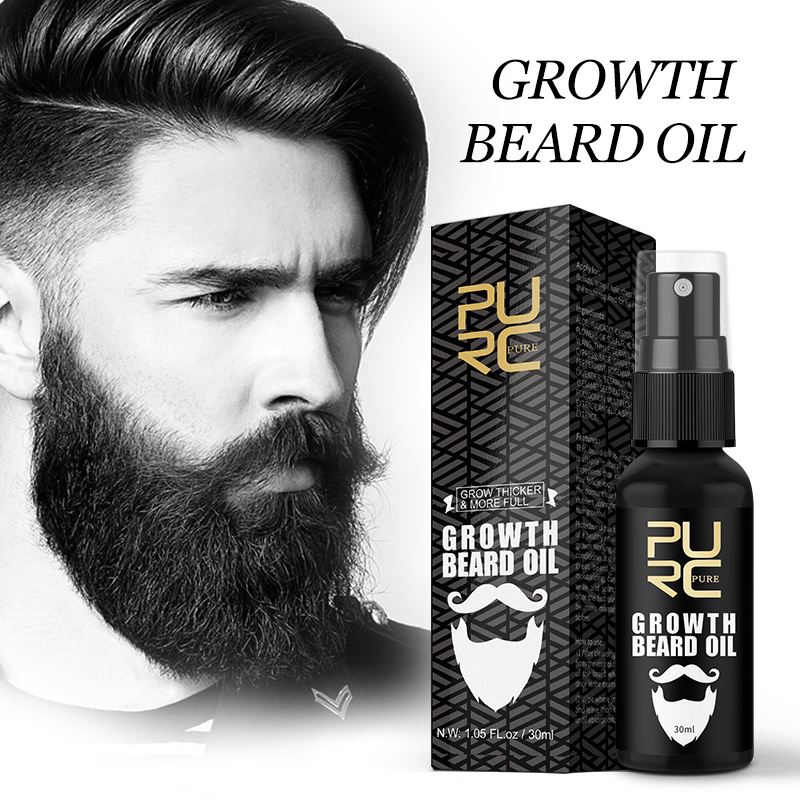 Men'S Grooming Products - PURC Erkekler için Sakal Uzatma Yağı