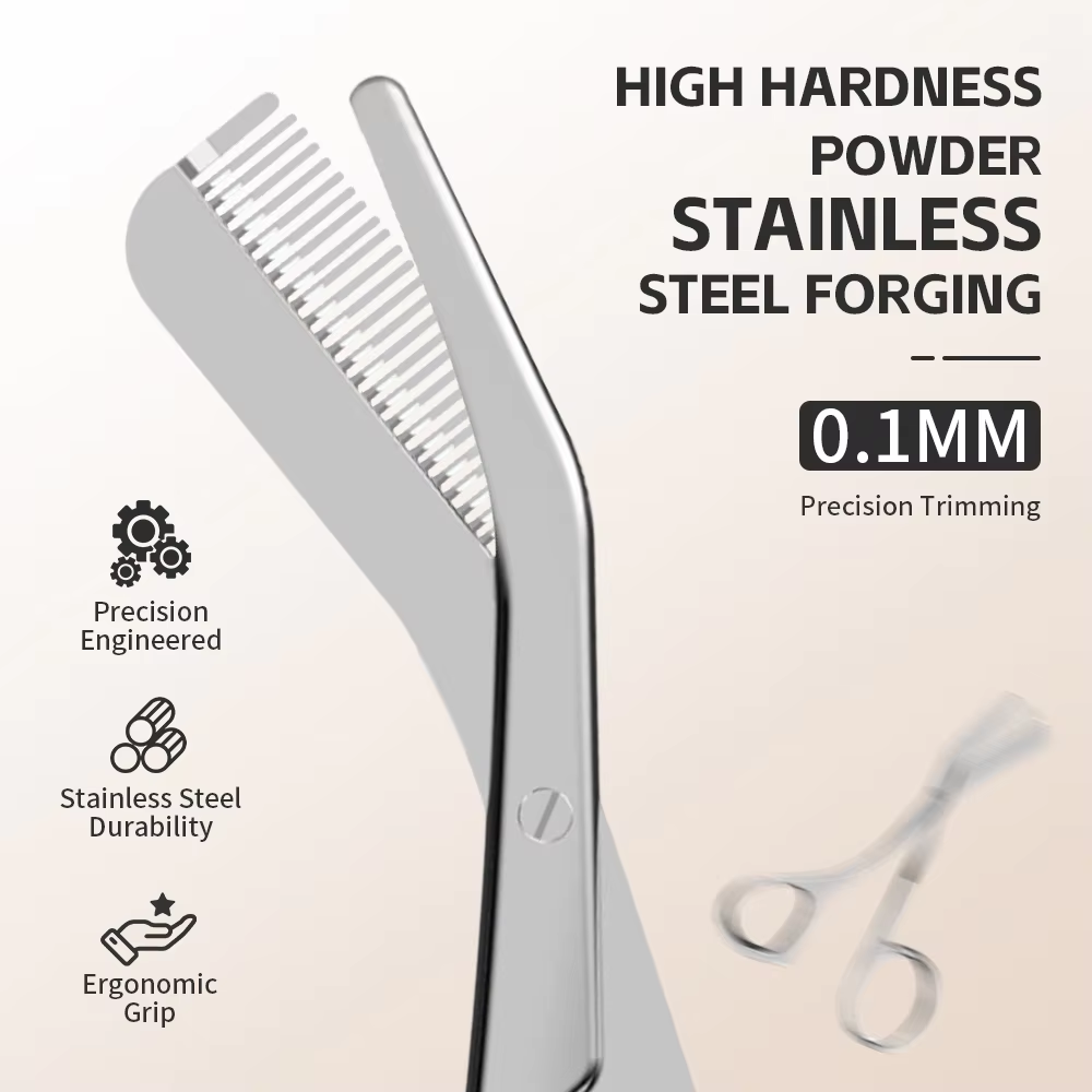Men'S Grooming Gift Set - 1 set kaş bakım aletleri, taraklı