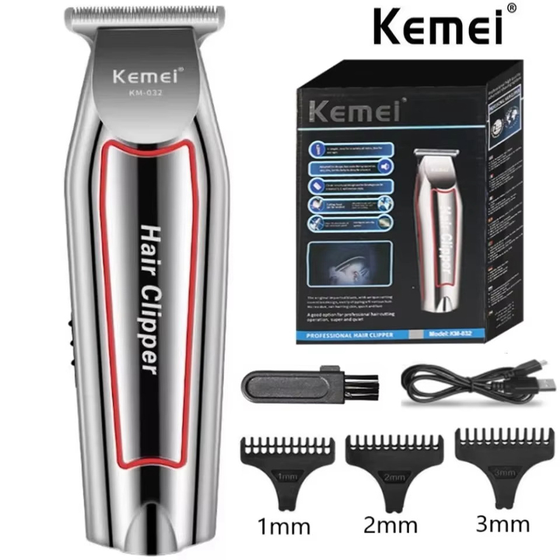 Men'S Grooming Gift Set - Kemei KM-032Hair Trimmer Elektrikli Sakal Düzeltici