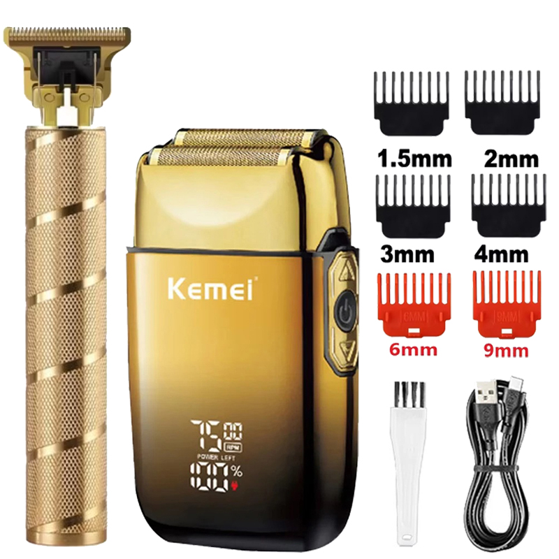 Men'S Grooming Gift Set - Kemei KM-TX10 T9 Saç Kesme Makinesi
