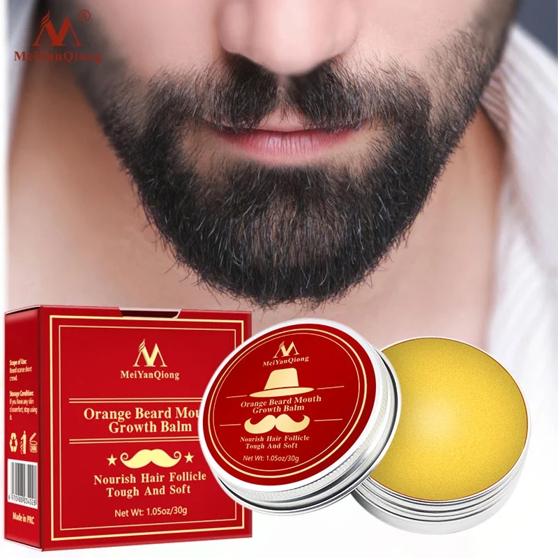 Men'S Grooming Products - Doğal turuncu organik sakal yağı sakal