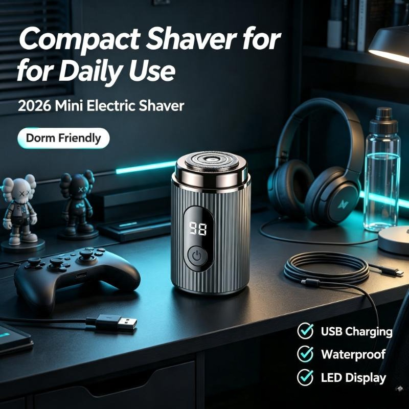 2026 Mini Elektrikli Tıraş Mak - Men'S Grooming Razor Kit incelemesi ve fiyatı