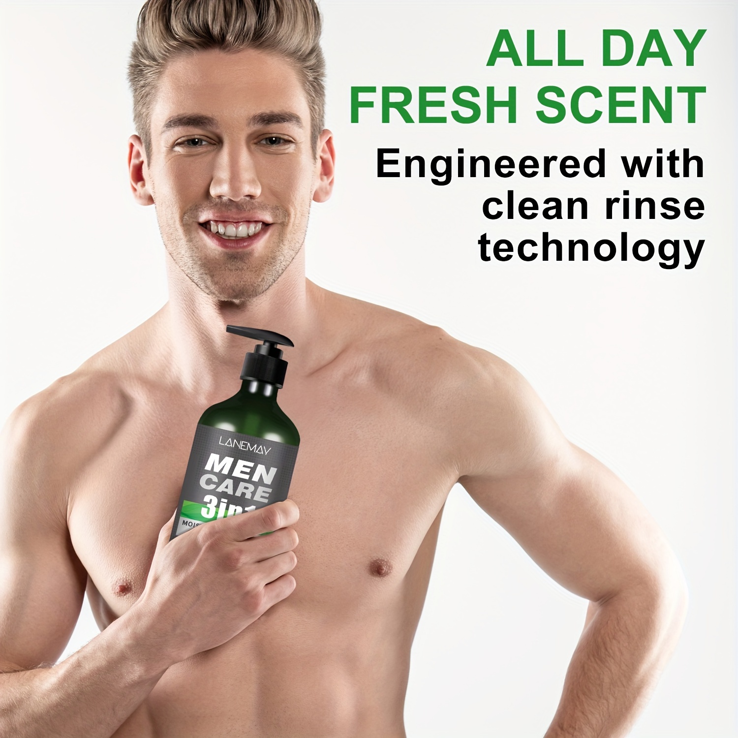 Erkekler İçin 3'ü 1 Arada Vücu - Men'S Grooming Gel incelemesi ve fiyatı