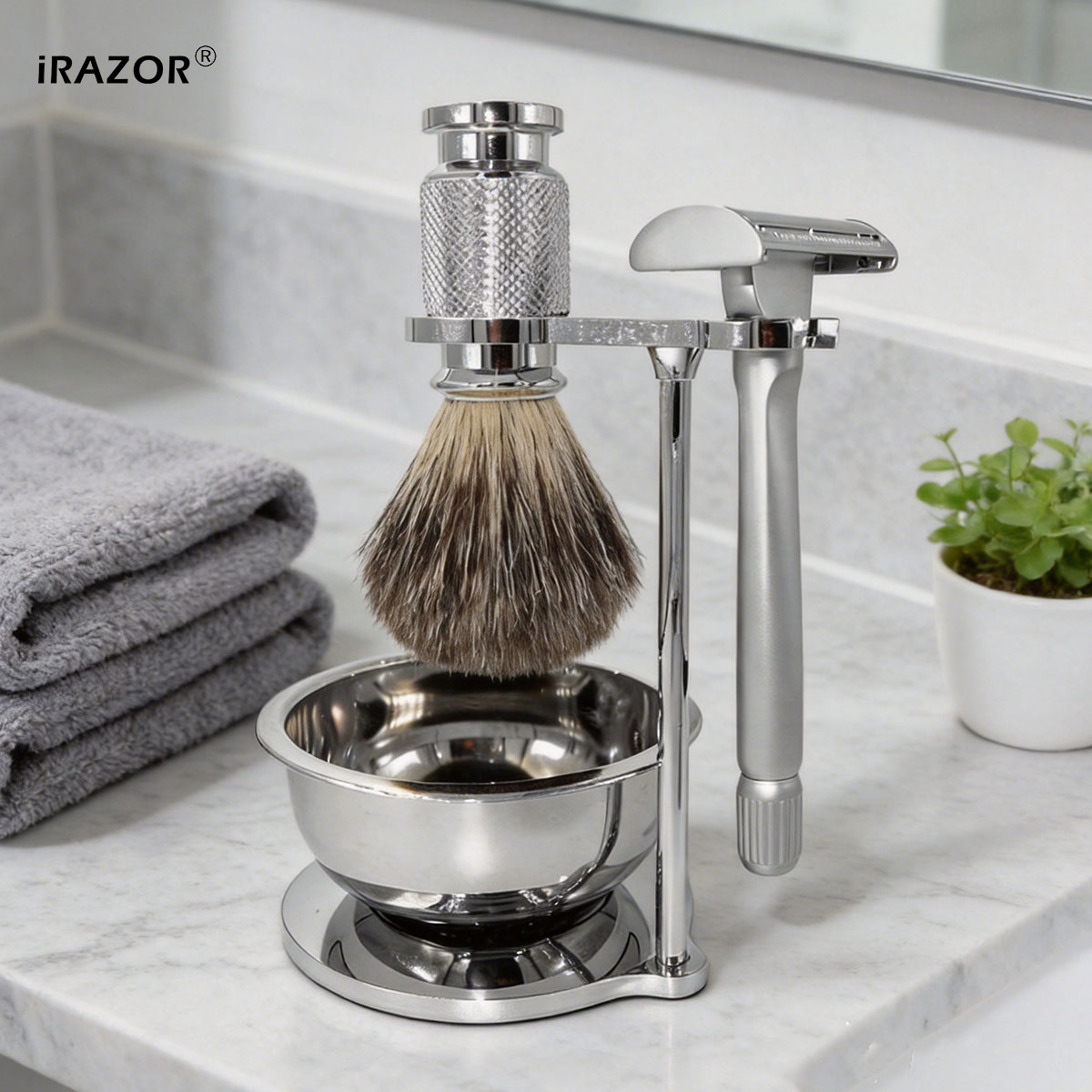 iRAZOR Butterfly Open Çift Tar - Men'S Grooming Razor Kit incelemesi ve fiyatı