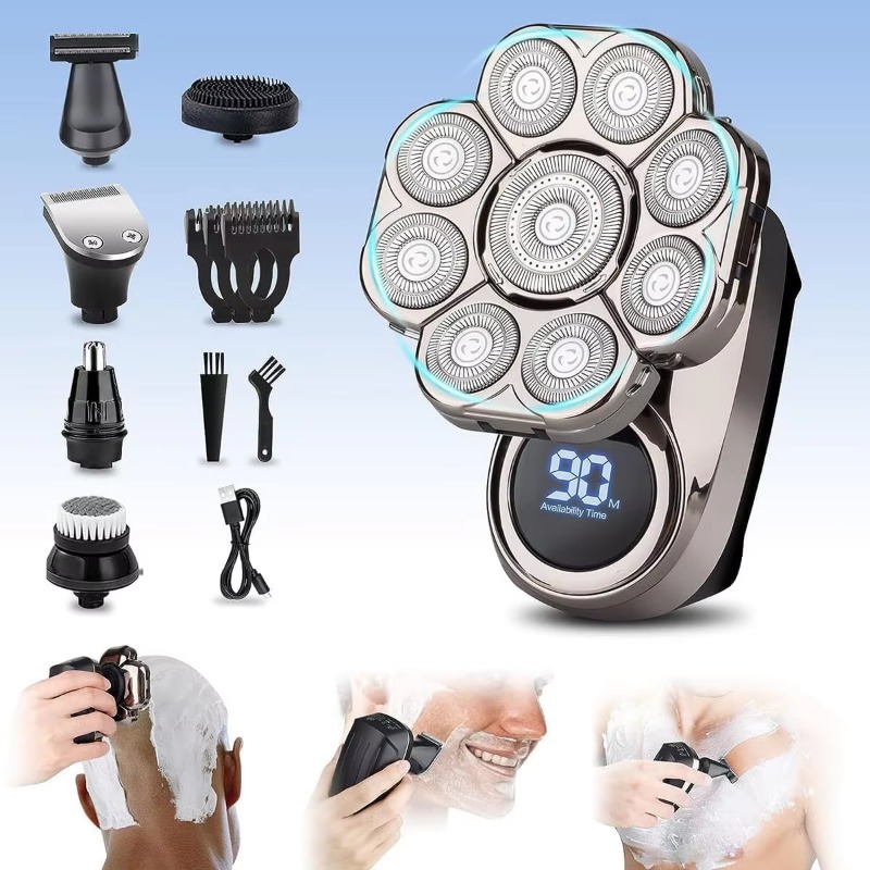 Erkekler için 9D Yüzer Elektri - Men'S Grooming Razor Kit incelemesi ve fiyatı