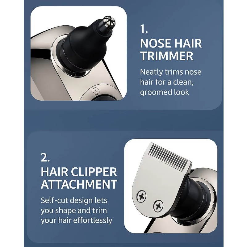 Erkekler için 9D Yüzer Elektri - Men'S Grooming Razor Kit incelemesi ve fiyatı