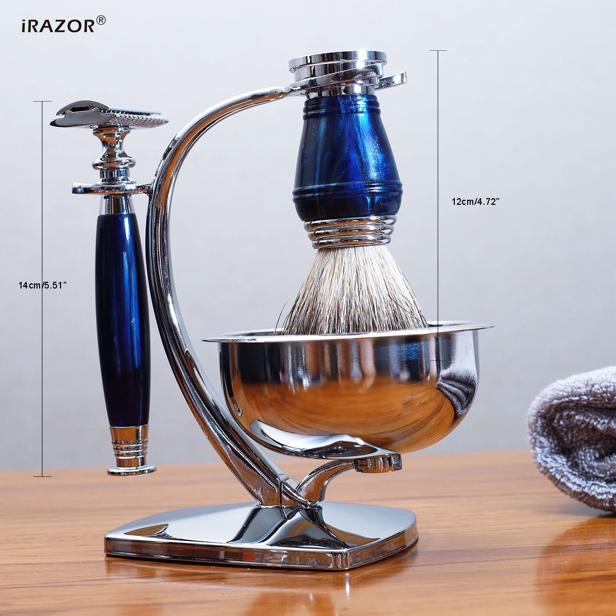 iRAZOR Royal Blue Lüks Erkek T - Men'S Grooming Gift Set incelemesi ve fiyatı