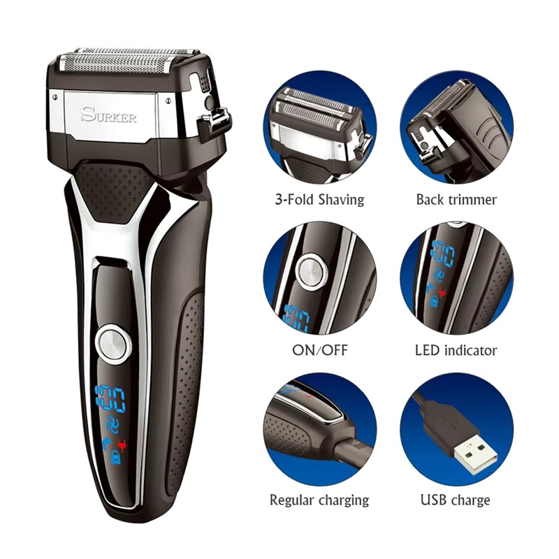 Surker Elektrikli Tıraş Makine - Men'S Grooming Razor Kit incelemesi ve fiyatı