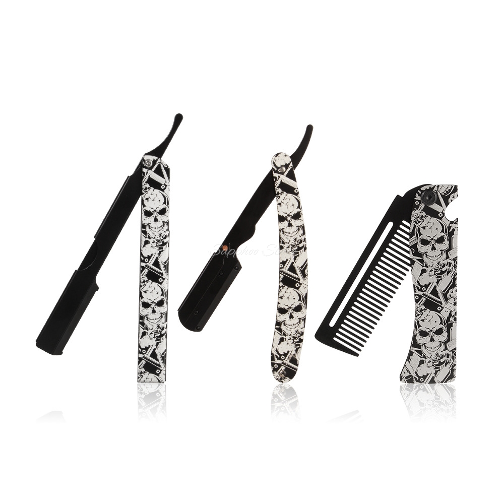 2026 Berber Katlanır Düz Jilet - Men'S Grooming Razor Kit incelemesi ve fiyatı