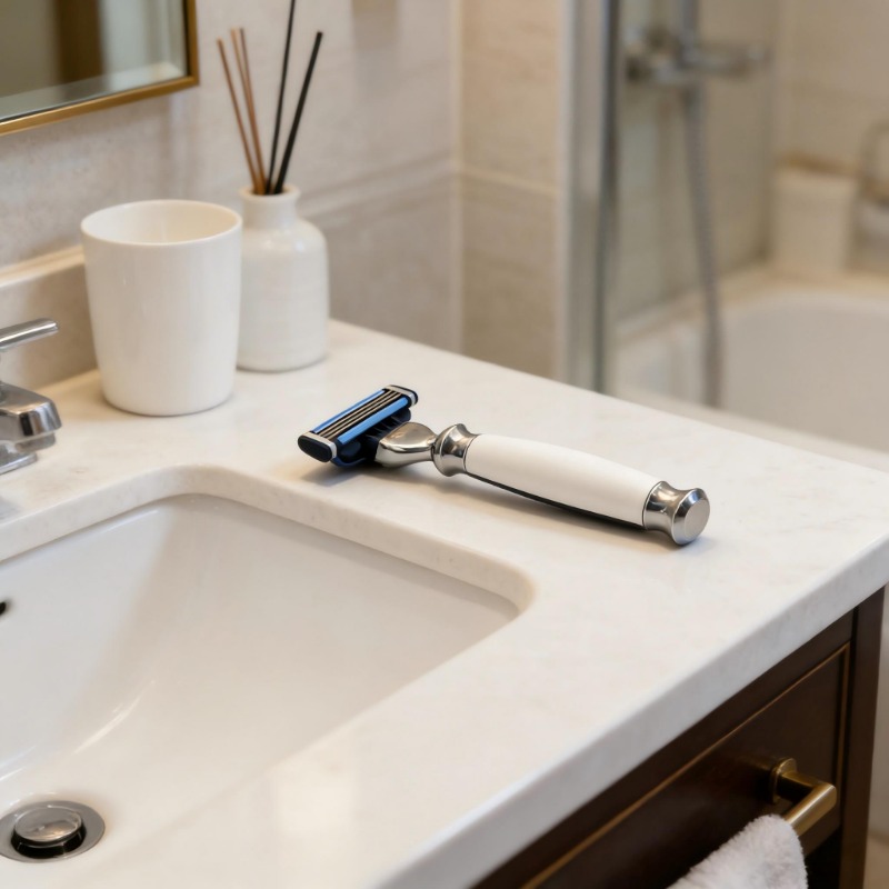 Ergonomik Saplı Beyaz Manuel T - Men'S Grooming Experience incelemesi ve fiyatı